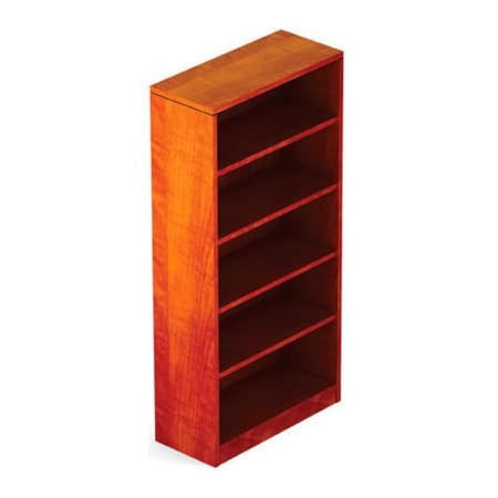 Gec Offices To Go 4 Shelf Bookcase in Dark Cherry - Executive Modular Furniture SL71BC-ADC
